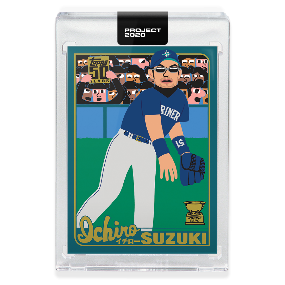 Topps PROJECT 2020 Card 120 - 2001 Ichiro by Keith Shore - Print Run: 8333
