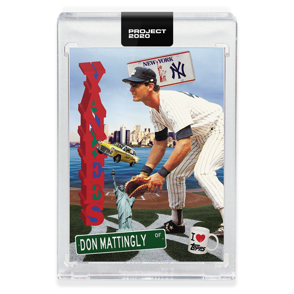 Topps PROJECT 2020 Card 278 - 1984 Don Mattingly by Don C - Print run: 2715