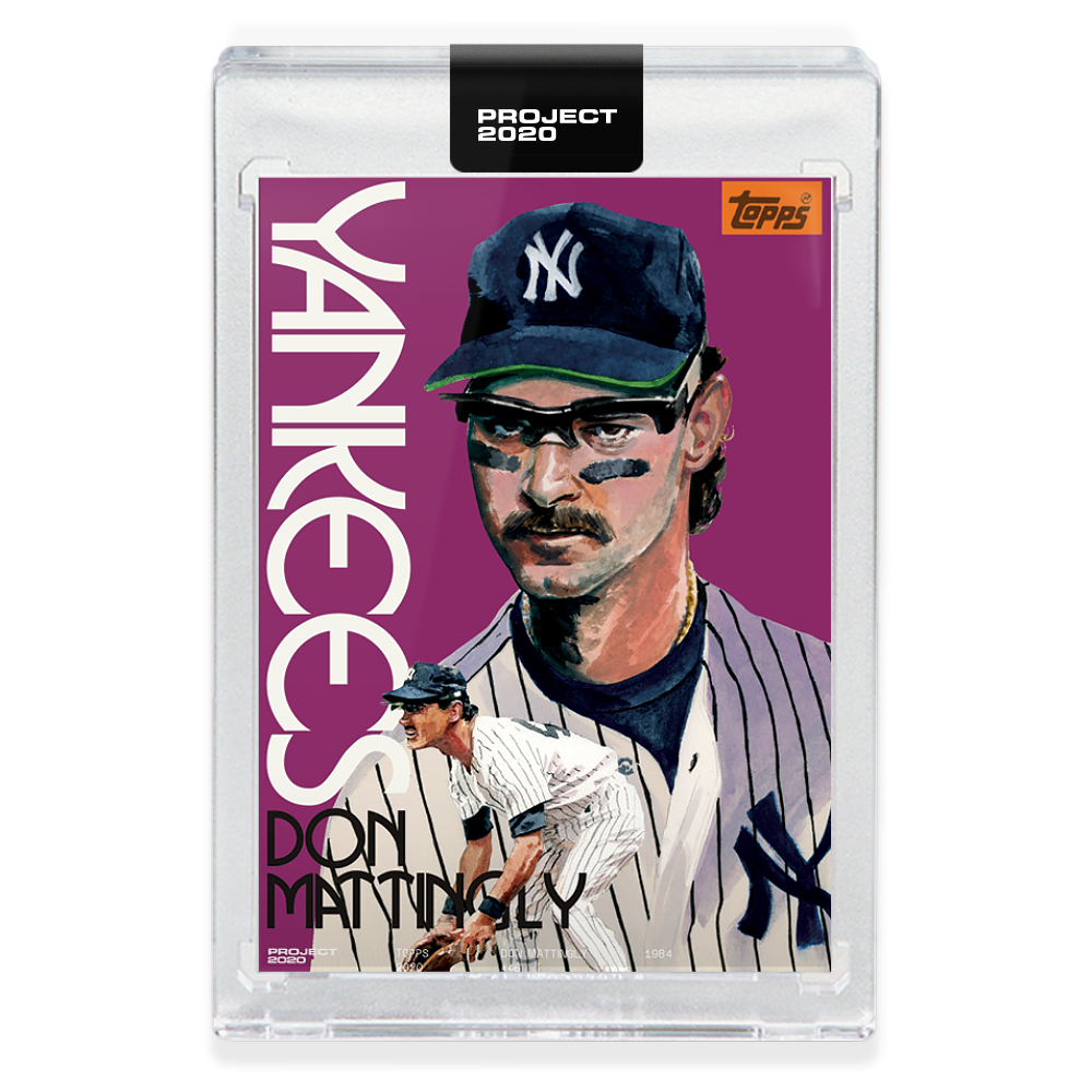 Topps PROJECT 2020 Card 306 - 1984 Don Mattingly by Jacob Rochester - Print Run: 2239