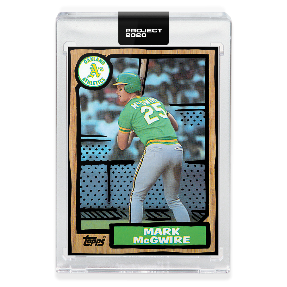  1987 Topps #366 Mark McGwire Baseball Card - 1st Card in an  Oakland Athletics Jersey : Collectibles & Fine Art