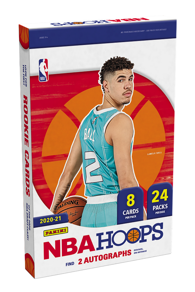 2020-21 Panini NBA Hoops Hobby Box