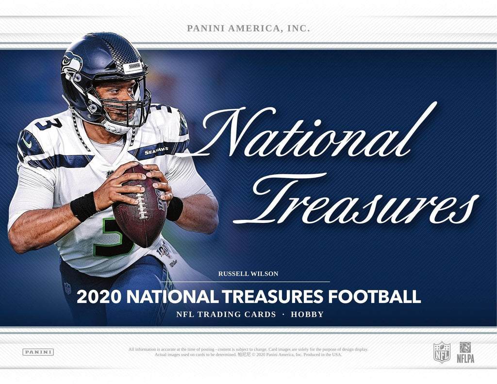 2020 Panini NFL National Treasures Hobby Box