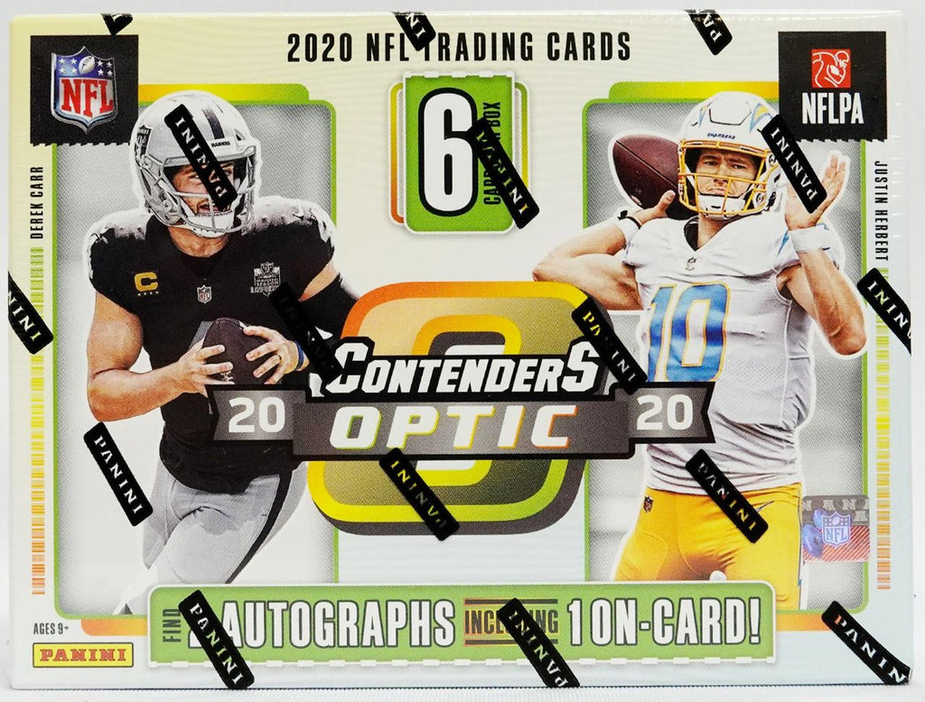 Master Case of 2020 Contenders Optic Football (20 Boxes) For Sean Cody