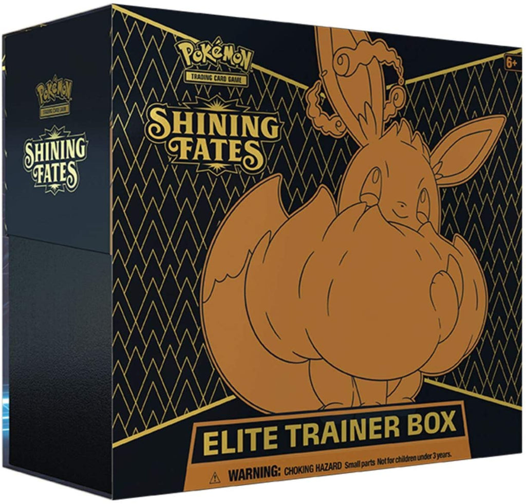 Pokemon TCG: Shining Fates Elite Trainer Box Case (10 ETBs Total)
