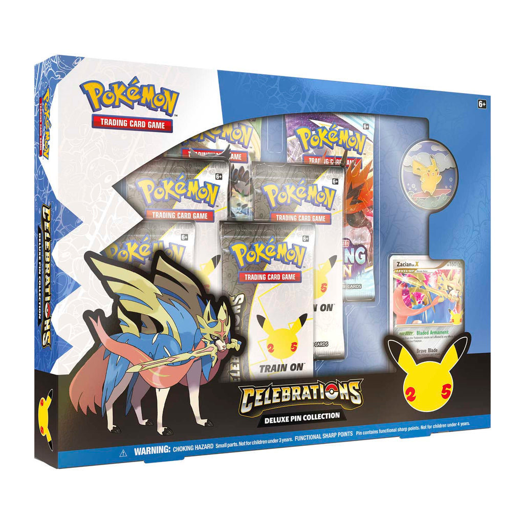 Pokemon TCG: 25th Anniversary Celebrations Deluxe Pin Collection