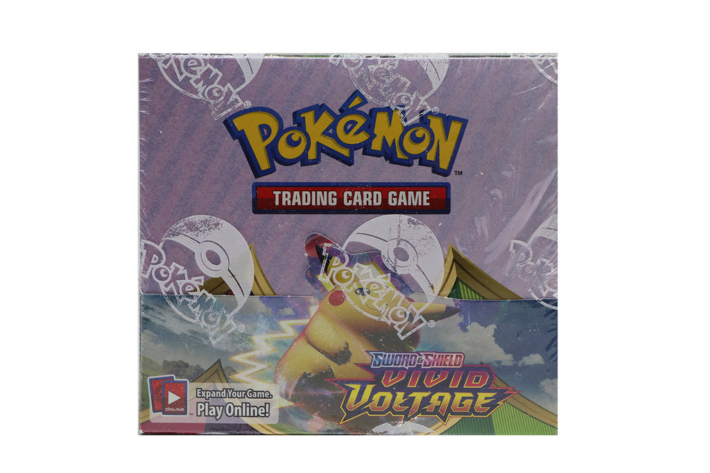 Pokemon TCG Sword & Shield Vivid Voltage Booster Box Dynasty Collectibles Pokemon TCG Sword & Shield Vivid Voltage Booster Box Dynasty Collectibles