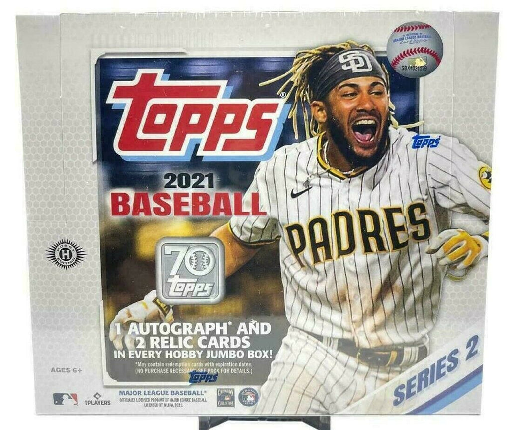 2021 Topps Series 2 Baseball Jumbo Hobby Box