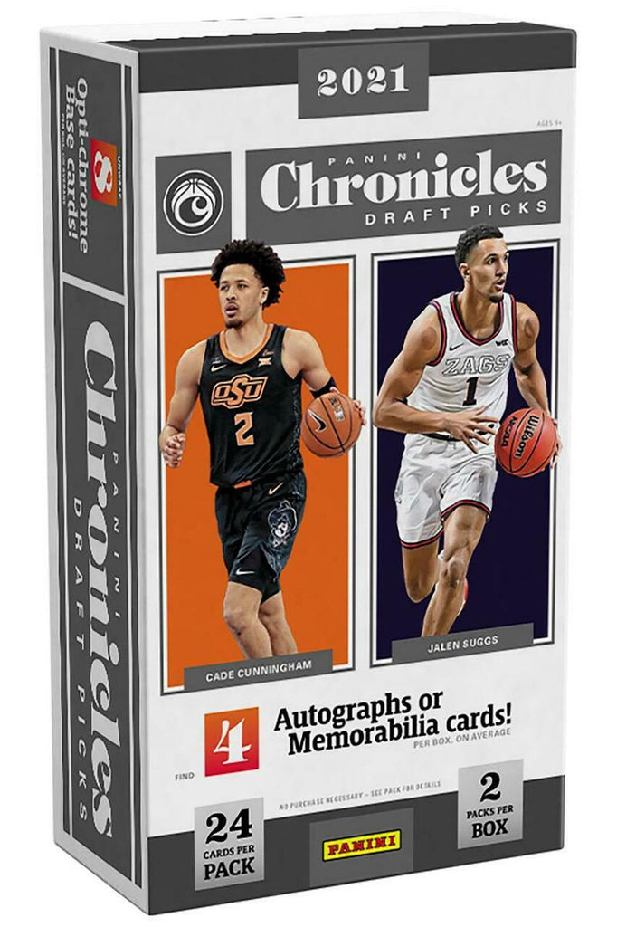 2021-22 Panini Chronicles Draft Picks Collegiate Basketball Hobby Box