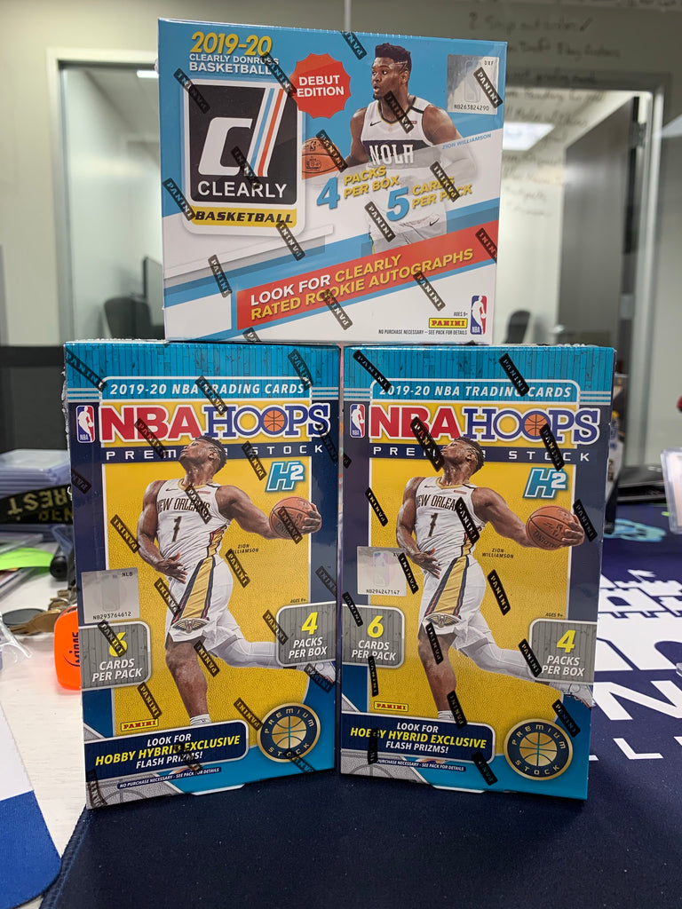 2019-20 Hoops Premium Stock & Clearly Donruss Mixer