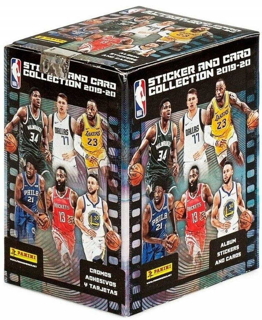 2019-20 Panini NBA Sticker and Card Collection Box