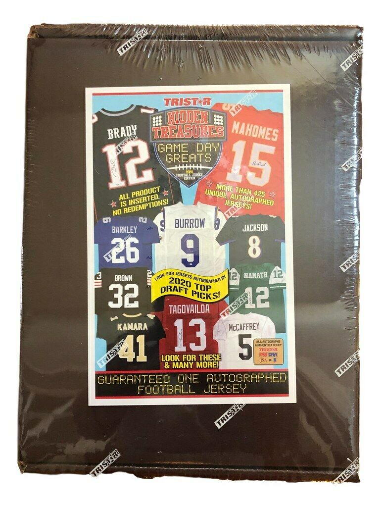 2020 Tristar Hidden Treasures Game Day Greats Jersey Series 3 Football